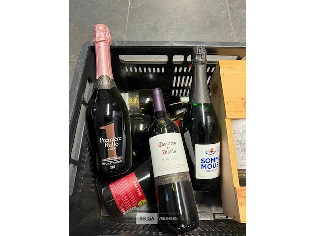 1 bak diverse wijnsoorten - afbeelding 3 van  3