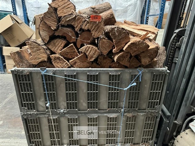 1 bak gedroogd brandhout - afbeelding 1 van  3