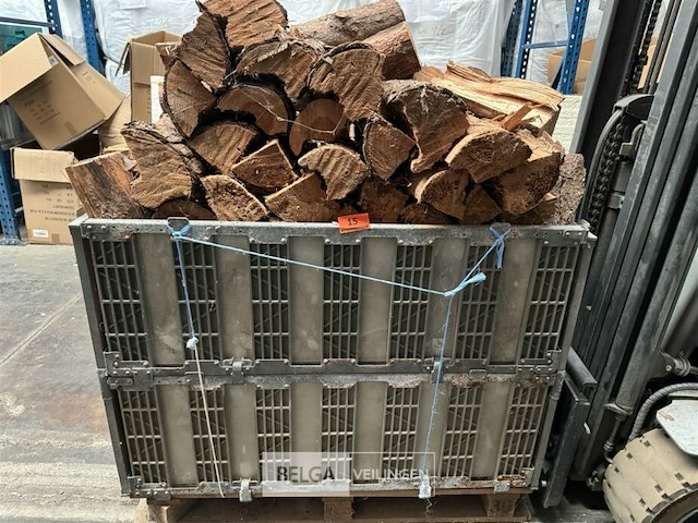 1 bak gedroogd brandhout - afbeelding 1 van  2