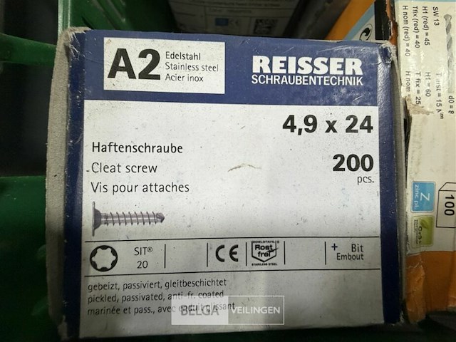 1 bak keilbouten + schroeven - afbeelding 2 van  5