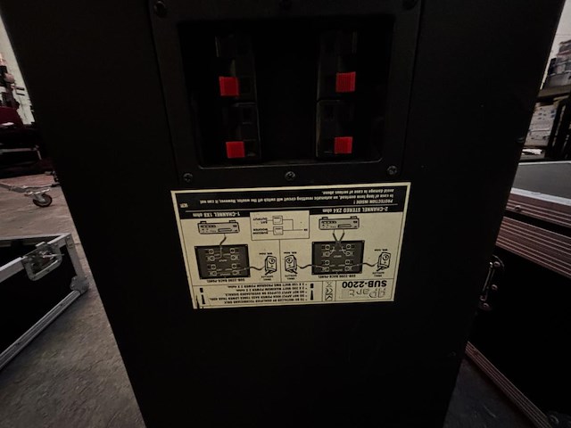 1 baskast apart sub2200 - afbeelding 3 van  3