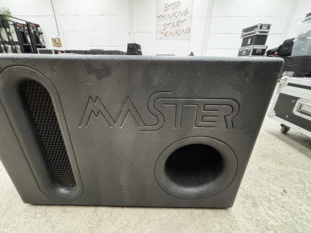 1 baskast master audio design sw-18b - afbeelding 2 van  4