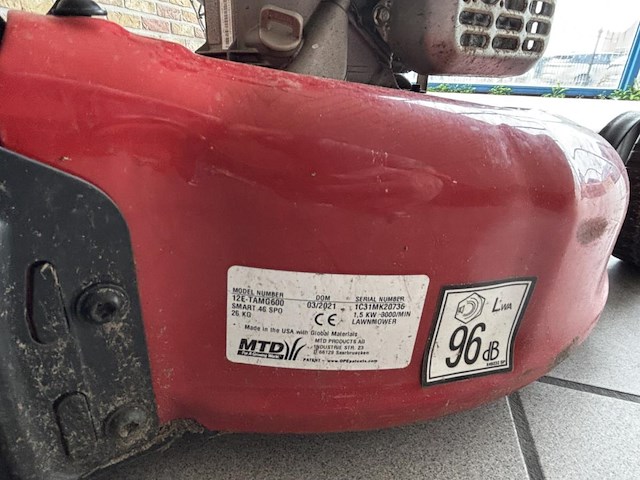 1 benzine grasmaaier mtd - afbeelding 5 van  5