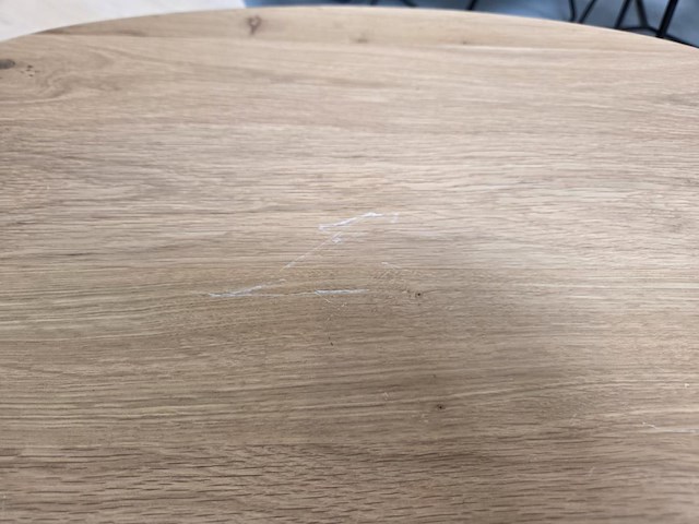 1 bijzettafel eikenhout twinny - afbeelding 3 van  6