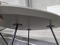 1 bijzettafel kunststof blad twinny - afbeelding 3 van  5