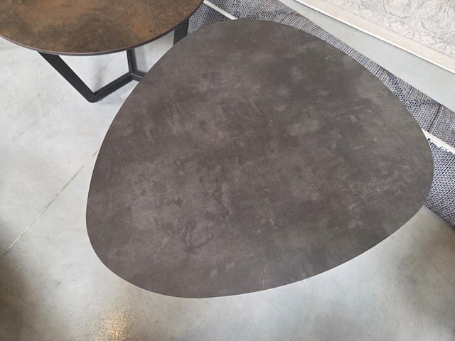 1 bijzettafel kunststof blad twinny - afbeelding 2 van  5