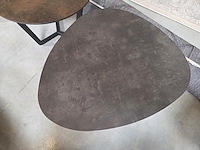 1 bijzettafel kunststof blad twinny - afbeelding 2 van  5