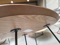 1 bijzettafel notenfineer twinny - afbeelding 4 van  6