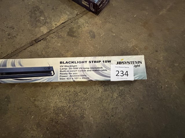 1 blacklight jbsystems - afbeelding 3 van  3