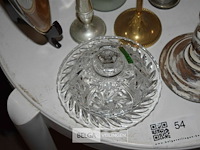 1 bord met 2 eenden , deco limonge en 9 div kandelaars - afbeelding 4 van  4