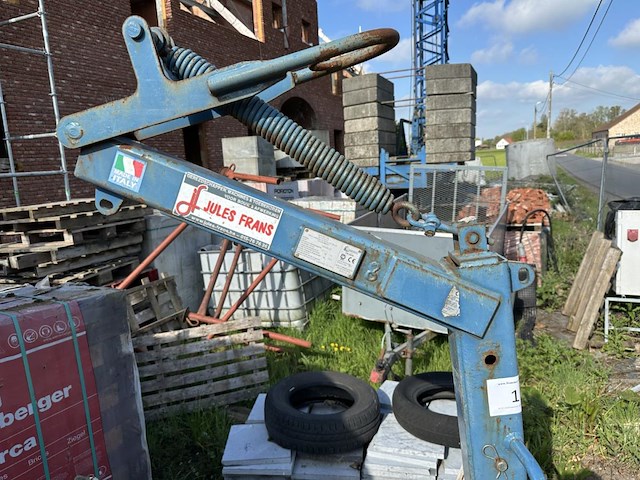 1 bouwkraan arcomet type t33a - afbeelding 7 van  17