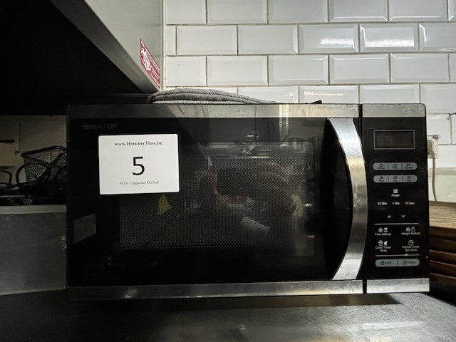 1 combi microgolfoven sharp - afbeelding 1 van  4