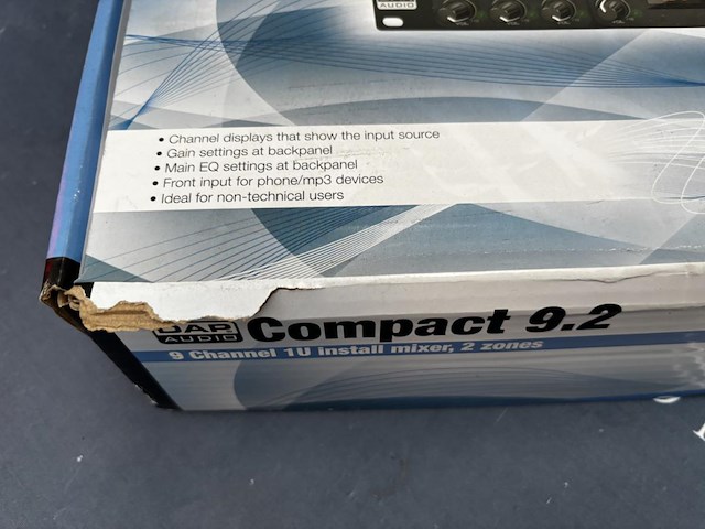 1 dap audio mixer compact 9.2 - afbeelding 3 van  3