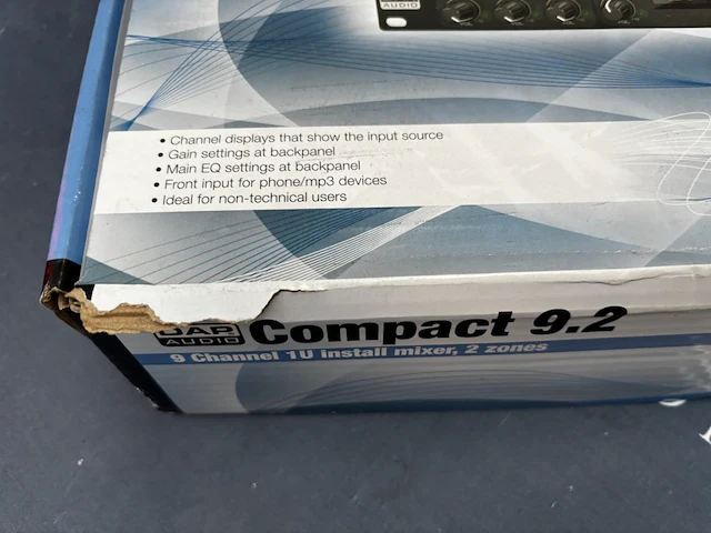1 dap audio mixer compact 9.2 - afbeelding 3 van  3