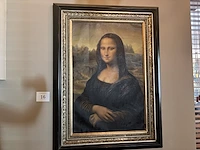 1 deco wandkader "mona lisa"