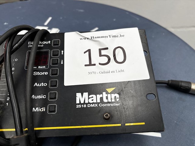 1 dmx controller martin 2518 - afbeelding 2 van  3