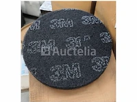 1 doos - 3m™ 7200 zwarte stripperpad. diameter 17" (430 mm) – 5 nieuwe schijven