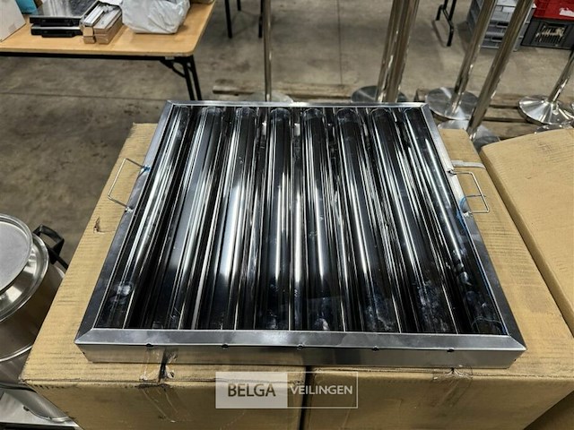 1 doos dampkapfilters rvs - afbeelding 1 van  4