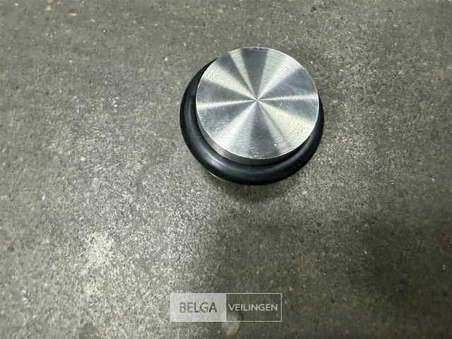 1 doos inox deurstoppen leclot - afbeelding 1 van  3