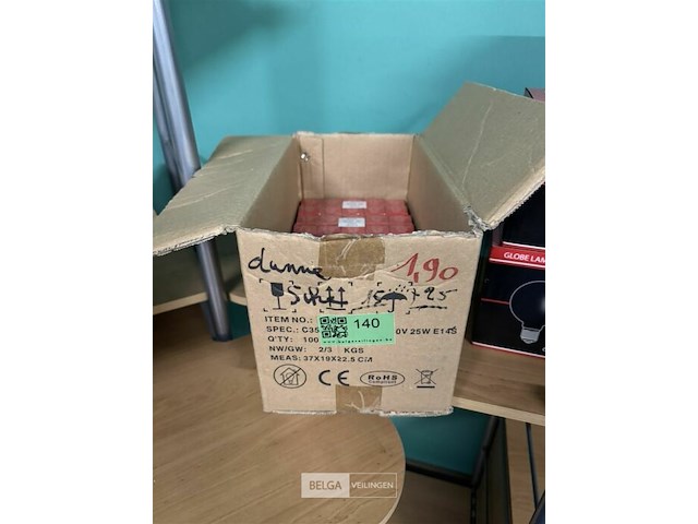 1 doos lampen 25w - afbeelding 2 van  3
