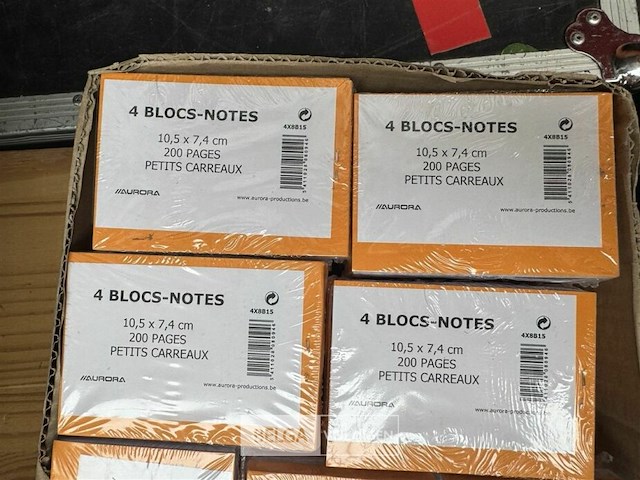 1 doos notablokjes h10,5xb7,4 cm - afbeelding 2 van  2