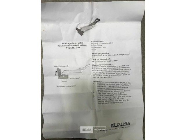 1 doos raamuitzetters - afbeelding 3 van  4