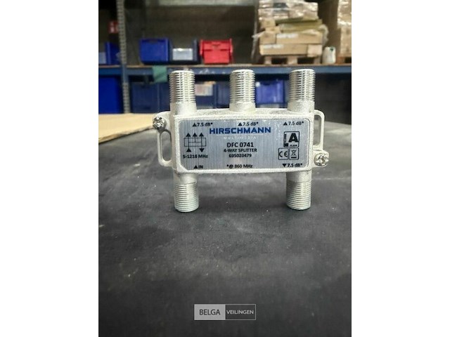 1 doos splitters hirschmann - afbeelding 1 van  2