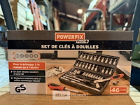 1 dopsleutel set + bitsen powerfix - afbeelding 1 van  2