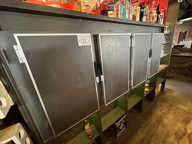 1 dubbele 4- deurs drankenkoeling - afbeelding 1 van  6