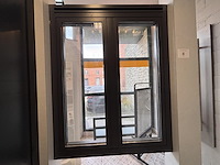 1 dubbele alu raam aliplast