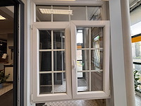 1 dubbele pvc raam roplast met vast stuk - afbeelding 4 van  6