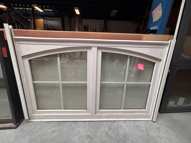 1 dubbele pvc raam - afbeelding 1 van  3