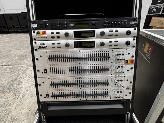 1 effecten rack dap-audio mfx-128 / eq-3231f - afbeelding 2 van  8