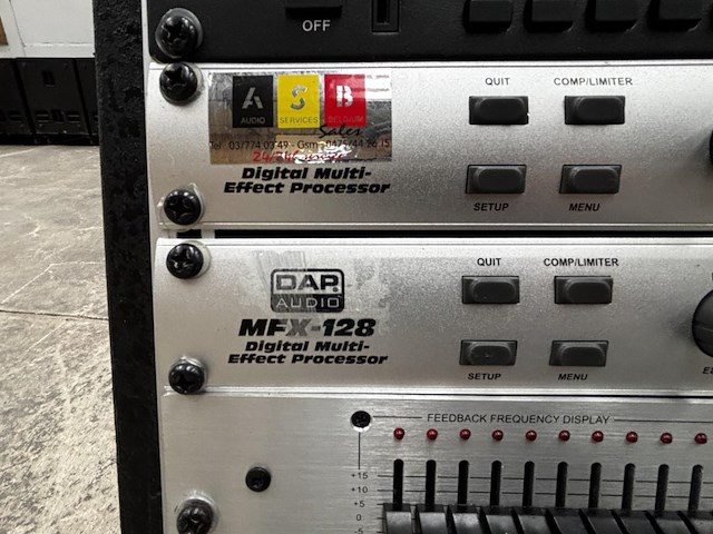 1 effecten rack dap-audio mfx-128 / eq-3231f - afbeelding 4 van  8
