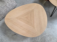 1 eikenfineer salontafel - afbeelding 2 van  5