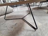 1 eikenfineer salontafel - afbeelding 4 van  5