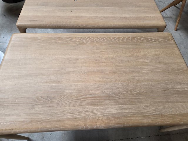 1 eikenhouten eetkamertafel adinda 160/100 artisan - afbeelding 2 van  6