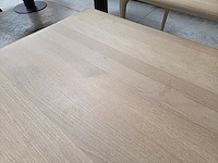 1 eikenhouten eetkamertafel alinda artisan - afbeelding 3 van  7