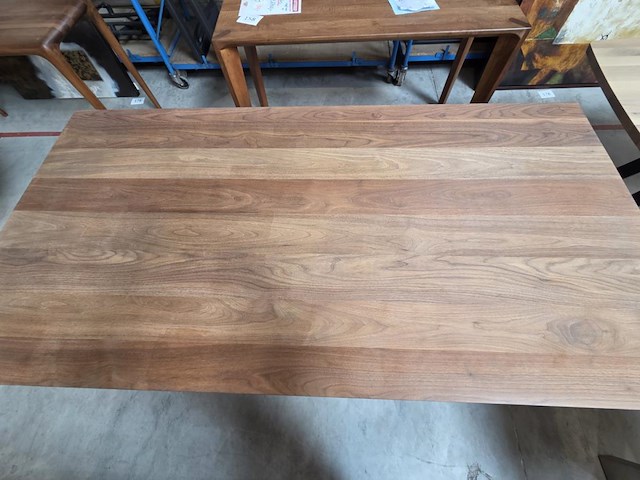 1 eikenhouten eetkamertafel lotus - afbeelding 2 van  7