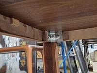 1 eikenhouten eetkamertafel lotus - afbeelding 5 van  7