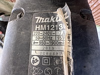 1 elektrische breekhamer makita hm1213c - afbeelding 2 van  2