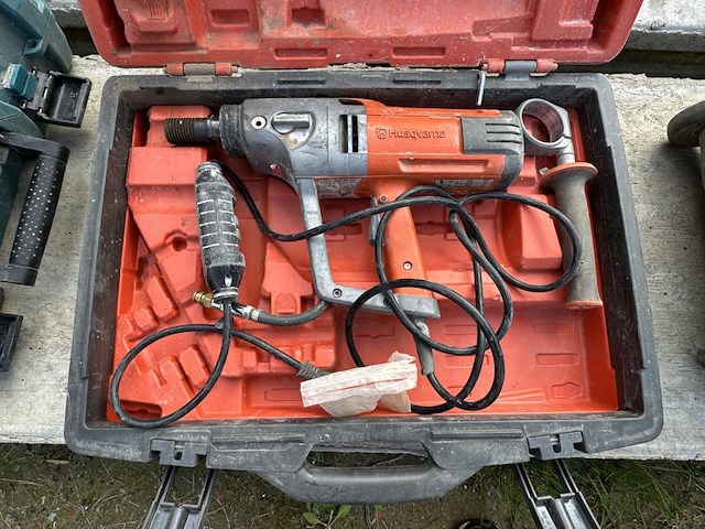 1 elektrische handdiamantboormachine husqvarna dm 230 - afbeelding 1 van  2