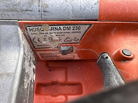 1 elektrische handdiamantboormachine husqvarna dm 230 - afbeelding 2 van  2