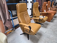 1 elektrische lederen relax armstoel tyler - afbeelding 4 van  11