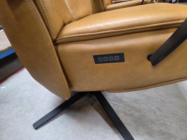 1 elektrische lederen relax armstoel tyler - afbeelding 11 van  11