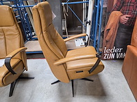 1 elektrische lederen relax armstoel tyler - afbeelding 2 van  7