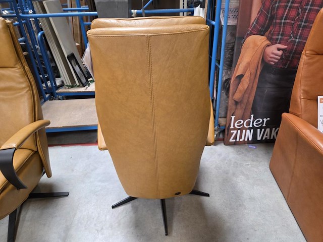 1 elektrische lederen relax armstoel tyler - afbeelding 3 van  7