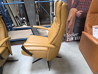 1 elektrische lederen relax armstoel tyler - afbeelding 4 van  7