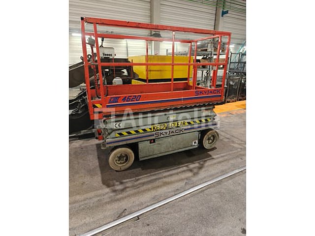 1 elektrische schaarhoogwerker – skyjack sj iii 4620 - afbeelding 2 van  3