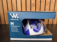 1 fietshelm blauw medium - afbeelding 2 van  10
